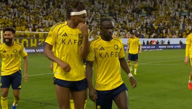 هدف ساديو ماني الثاني في مرمي النجمه وتحية رونالدو له