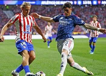رجل مباراة أتلتيكو مدريد وآرسنال في دوري أبطال أوروبا