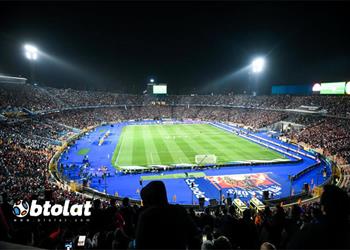جماهير الأهلي والزمالك في استاد القاهرة لتجهيز دخلات القمة