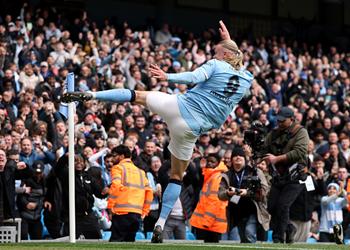 احصائيات رائعة لـ هالاند بهدفيه أمام ليفربول في ربع نهائي كأس الاتحاد الإنجليزي