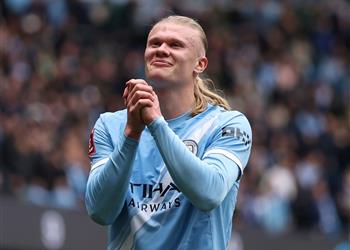 فيديو هاتريك هالاند يسجل هدف مانشستر سيتي الرابع أمام ليفربول