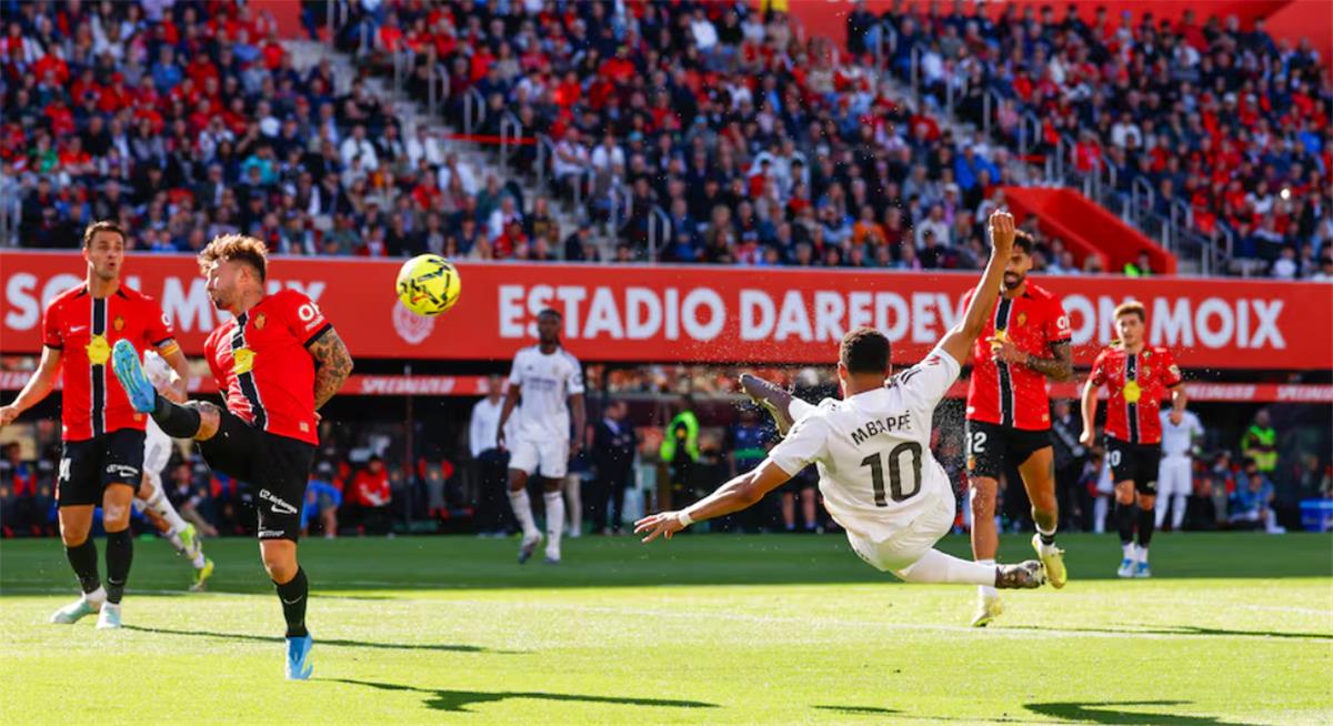 في الوقت القاتل.. ميليتاو يسجل هدف ريال مدريد الأول وموريكي يتقدم بالثاني لـ مايوركا