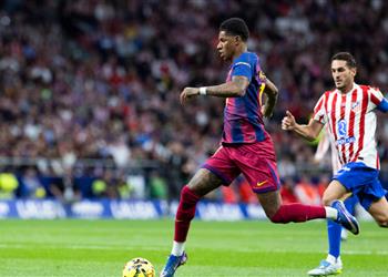 فيديو في 5 دقائق سيميوني يسجل هدف أتلتيكو مدريد الأول وراشفورد يتعادل لـ برشلونة