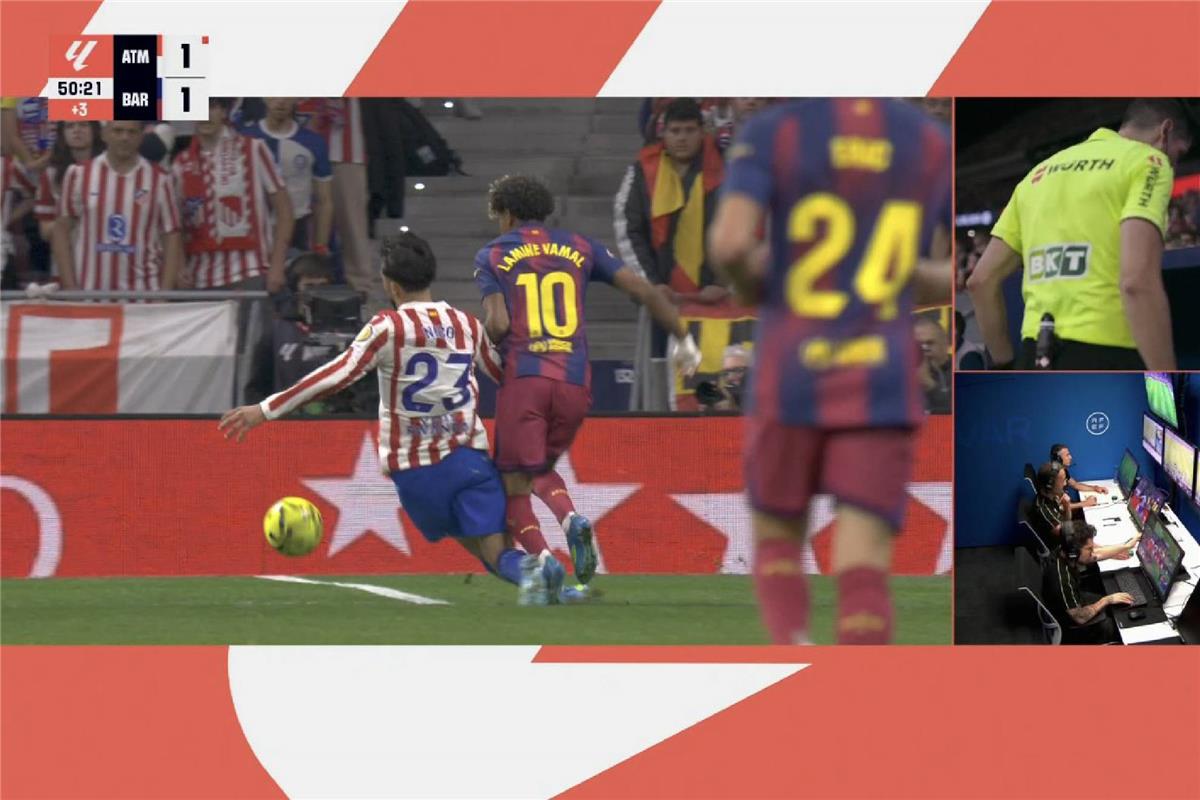 برشلونة وأتلتيكو مدريد