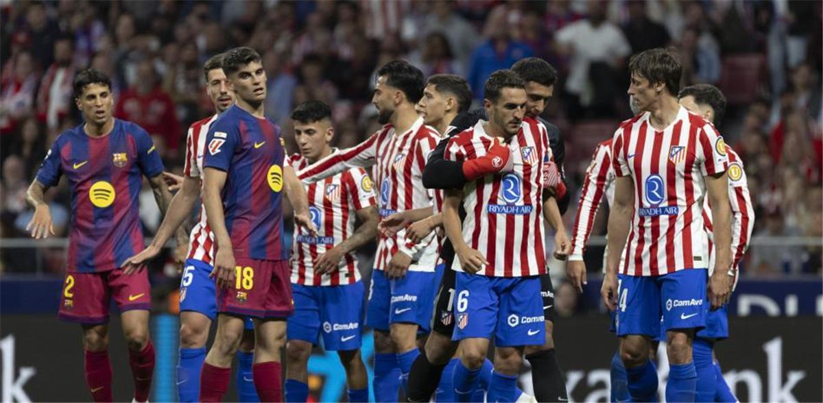 برشلونة وأتلتيكو مدريد