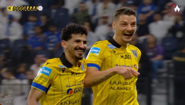 هدف تعادل التعاون مع الهلال 1 1 الدوري السعودي