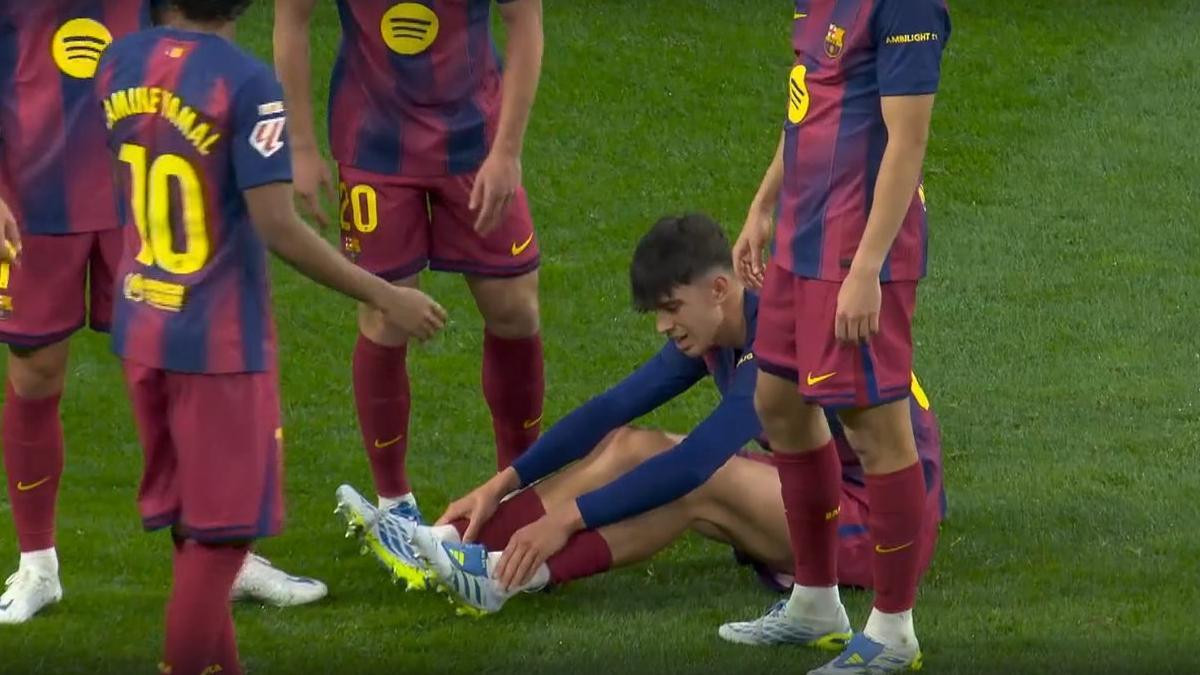 بعد خروجه مصابًا.. موقف بيرنال من مباراة برشلونة وأتلتيكو مدريد في دوري أبطال أوروبا