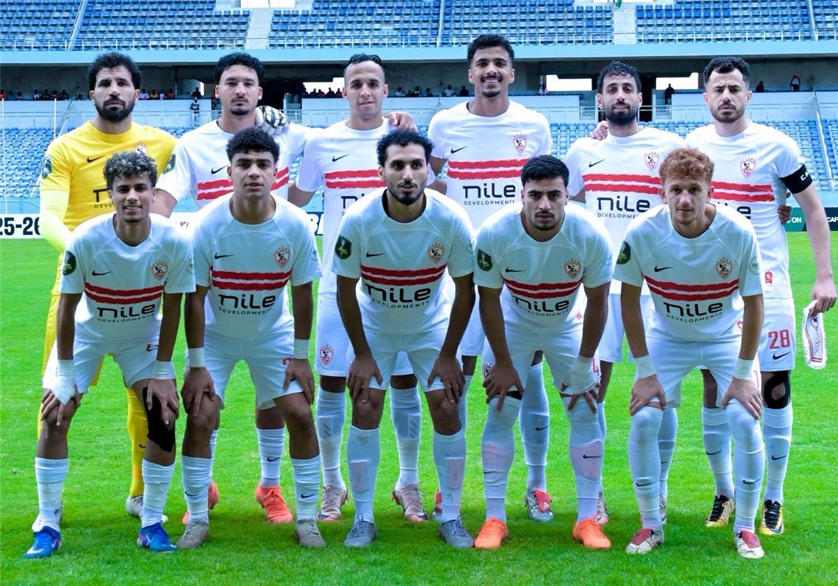 قائمة الزمالك لمباراة شباب بلوزداد في نصف نهائي كأس الكونفدرالية 