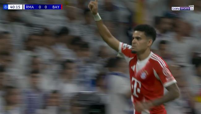هدف بايرن ميونخ الاول في مرمي ريال مدريد بدوري ابطال اوروبا