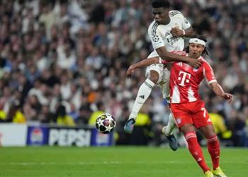 تشواميني منتقد ا قرار حكم مباراة ريال مدريد وبايرن ميونخ ما فعله معي غير عادل