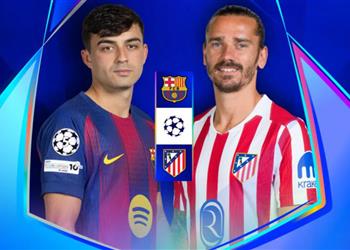 موعد والقناة الناقلة لمباراة برشلونة وأتلتيكو مدريد اليوم في دوري أبطال أوروبا والمعلق