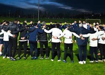 مران الزمالك معتمد جمال يجتمع مع اللاعبين وتدريبات بدنية وفنية