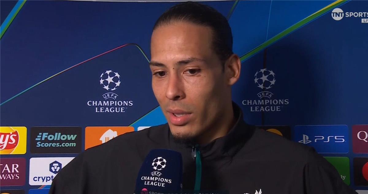 فان دايك بعد الهزيمة أمام باريس سان جيرمان: لا يجب نسيان أنهم أبطال أوروبا