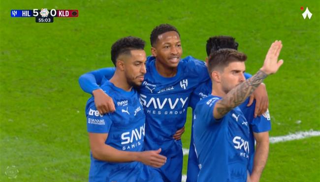 هدف سالم الدوسري في مرمي الخلود بالدوري السعودي