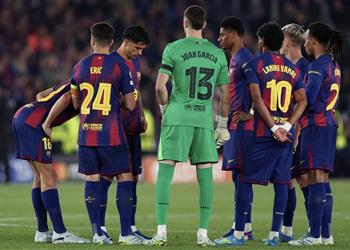 برشلونة يدرس تصعيد ا قوي ا بعد الهزيمة أمام أتلتيكو مدريد في دوري أبطال أوروبا