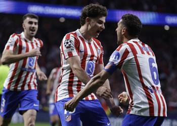 موقف جوليان ألفاريز من مباراة أتلتيكو مدريد وآرسنال في دوري أبطال أوروبا