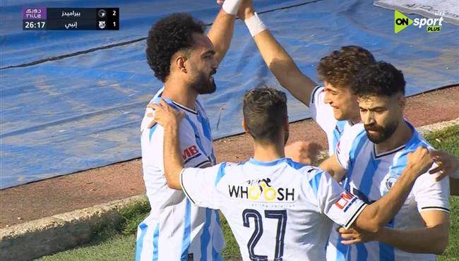 اهداف مباراة بيراميدز وانبي 3 2 الدوري المصري