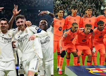 معلق مباراة الكلاسيكو اليوم بين برشلونة وريال مدريد في الدوري الإسباني
