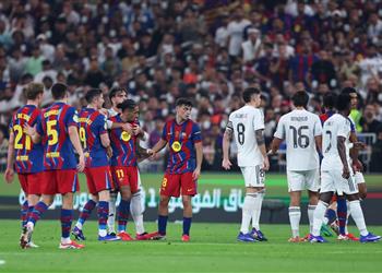 تشكيل برشلونة أمام ريال مدريد في الدوري الإسباني موقف رافينها