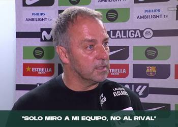 فليك يرد على الثقة الزائدة في برشلونة قبل الكلاسيكو ضد ريال مدريد