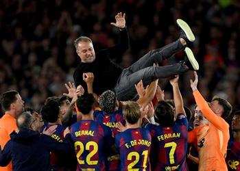 فليك بعد تتويج برشلونة بـ الليجا يومي بدأ بشكل سيء وأحب هذا الفريق