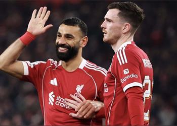 خطوة أولى من ليفربول لتكريم محمد صلاح وروبرتسون
