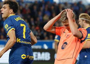 ترتيب الدوري الإسباني بعد هزيمة برشلونة وفوز ريال مدريد