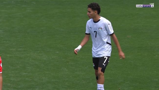 هدف تعادل مصر مع تونس 1 1 كأس امم افريقيا تحت 17 عام