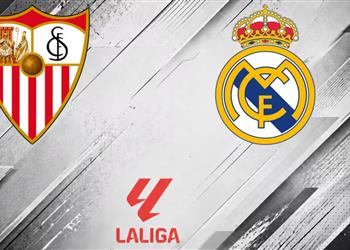 موعد والقناة الناقلة لمباراة ريال مدريد وإشبيلية اليوم في الدوري الإسباني والمعلق