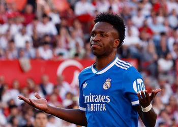 فيديو فينيسيوس يسجل هدف ريال مدريد الأول أمام إشبيلية