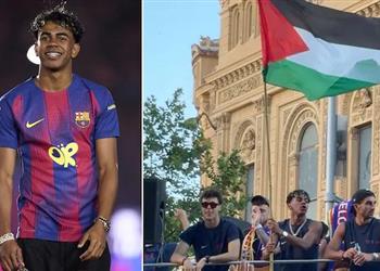 فيديو لن ألمس الكرة أول تصريح لـ لامين يامال بعد واقعة رفعه علم فلسطين