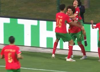 فيديو محمد أمين يسجل هدف المغرب الأول أمام مصر