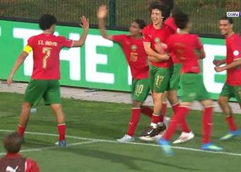 فيديو عمران طالعي يسجل هدف المغرب الثاني أمام مصر