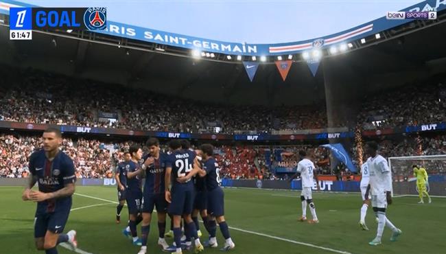 اهداف مباراة باريس سان جيرمان ولوريان 2 2 الدوري الفرنسي