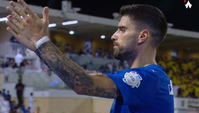 هدف الهلال الثالث في مرمي الحزم بالدوري السعودي