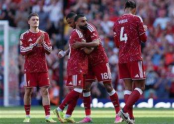 فيديو محمد صلاح يودع جماهير ليفربول خلال استبداله أمام برينتفورد