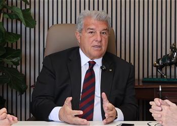 فيديو لابورتا أولى صفقات برشلونة في طريقها للاكتمال