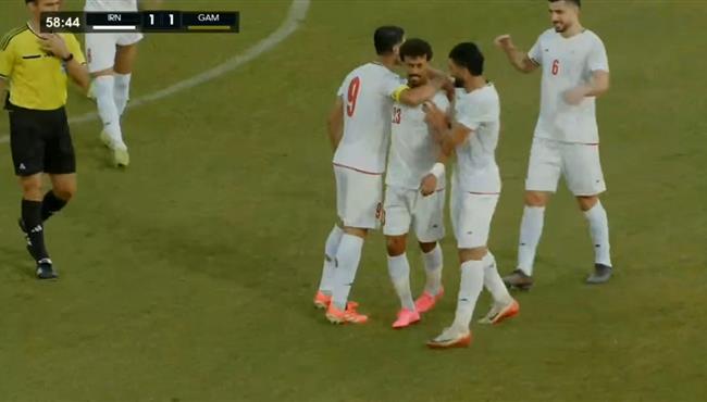 اهداف مباراة ايران وجامبيا 3 1 مباراة ودية
