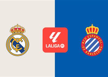 موعد والقناة الناقلة لمباراة ريال مدريد وإسبانيول اليوم في الدوري الإسباني والمعلق