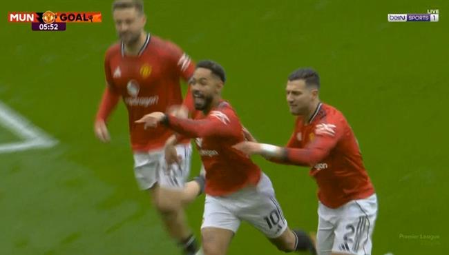 اهداف مباراة ليفربول ومانشستر يونايتد 2 3 الدوري الانجليزي