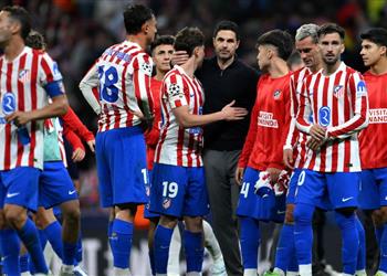 قائمة أتلتيكو مدريد لمواجهة آرسنال في دوري أبطال أوروبا