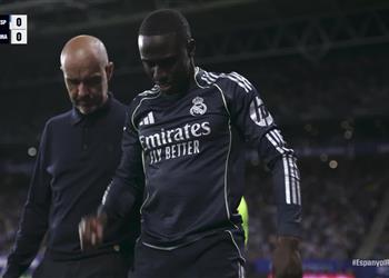 ريال مدريد يعلن تشخيص إصابة ميندي ومدة غيابه