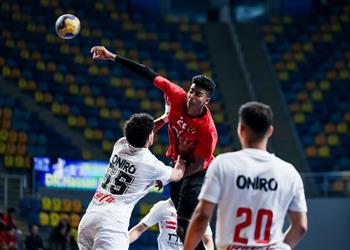 الأهلي يتعادل مع الزمالك في قمة مثيرة ويتوج بدوري اليد للشباب