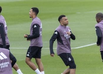 تدريبات ريال مدريد تكشف موقف مبابي من الكلاسيكو أمام برشلونة