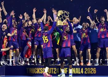 فيديو سيف الدرع بطلا لـ دوري أبطال أوروبا لكرة اليد مع برشلونة للمرة الثالثة عشر في تاريخه