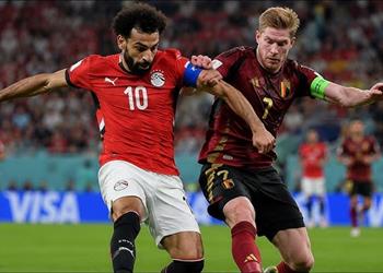 ماركا مباراة مصر وبلجيكا ستحدد متصدر المجموعة وصلاح م لهم