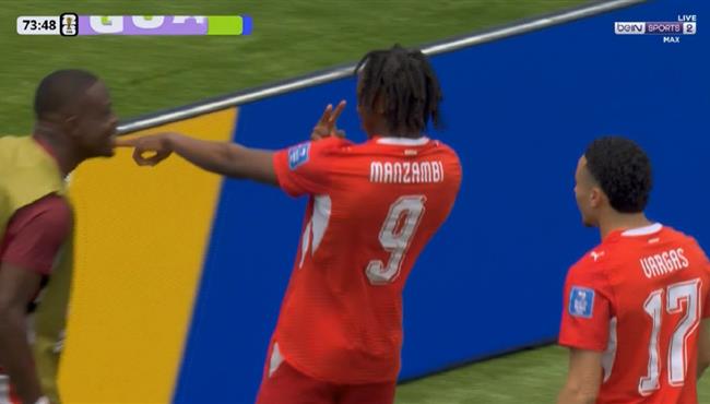 هدف سويسرا الاول في مرمي البوسنة والهرسك بكأس العالم