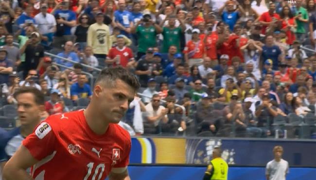 هدف تشاكا في مرمي البوسنة والهرسك بكأس العالم