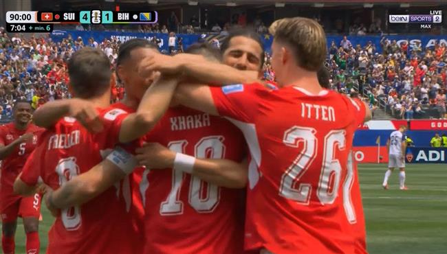 اهداف مباراة سويسرا والبوسنة والهرسك 4 1 كأس العالم