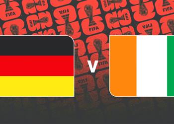 معلقين مباراة ألمانيا وكوت ديفوار اليوم في كأس العالم
